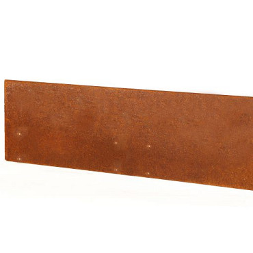 Kantopsluiting Single 16,5x300cm Corten (exclusief koppelspies + zelftappers)