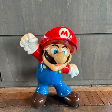 Beeld - Super Mario kunststof beschilderd ca. 60cm