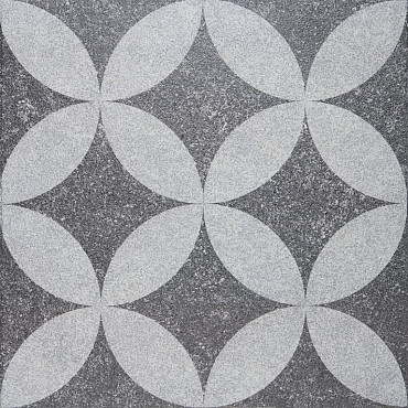 GeoProArte Flowers 60x60x4 Dark Grey Flower