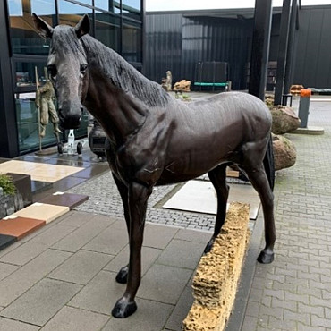 Beeld - Brons Paard groot 200 cm