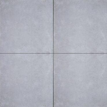 GeoCeramica 80x80x4 Concreet Silver