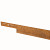 Corten staal 10,2 randbegrenzing 3mm x 10,2 x 2,25 ( bundel 5st, werkend 2,05 mtr /st) incl. 15 penn