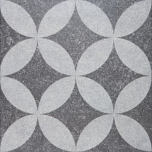 GeoProArte 60x60x4 Dark Grey Flower